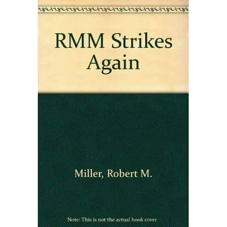

RMM Strikes Again Pre-Owned Hardcover 0939674165 9780939674169 Robert Miller