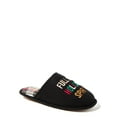 thumbnail image 3 of Dearfoams Cozy Comfort Men's Holiday Sprit Scuff Slippers, 3 of 5