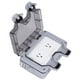 thumbnail image 2 of Toma de corriente impermeable para exteriores, toma de corriente eléctrica IP66, caja resistente a la intemperie, 2 entradas, estilo estadounidense, 250V, 15A, 2 of 8