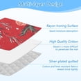 thumbnail image 4 of Ironing Mat Portable Ironing Blanket for Table Top Travel Ironing Pad for Washer Dryer 27.6" x 47.2" Christmas Tree Branches, 4 of 6
