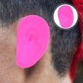 thumbnail image 2 of Miangastore Cache-Oreilles Coiffure Rose 6 Pcs 3.0 Po Rond Design Universel, 2 of 9