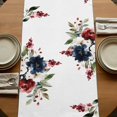 thumbnail image 5 of Table Runners 72 Inches Long Dress Scarves, Pink Valentine's Day Farmhouse Kitchen Table Runner, Coffee Tablerunners, Spring Floral Farmhouse 14x72 Inch, 5 of 9