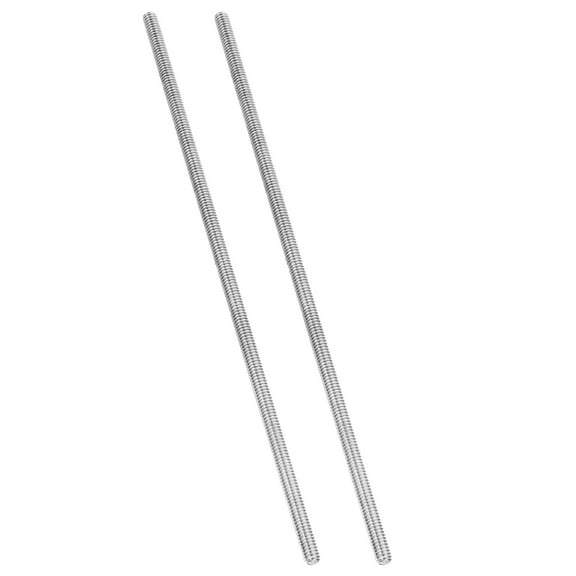 Uxcell 1/4"-20 Fully Threaded Rod, 2Pcs 10" Length 304 Stainless Steel Thread Screw