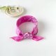 thumbnail image 1 of Granjero Gordo Elegante bufanda personalizada, bufanda de hip hop de 50 cm, bufanda cuadrada pequeña de algodón y cáñamo, nueva diadema versátil con estampado (rosa), 1 of 5
