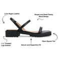 thumbnail image 2 of Journee Collection Womens Nylah Slim Platform Sling Back Sandals, 2 of 6