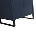 thumbnail image 5 of Fine Fixtures Opulence Collection 24 in. W x 18 in. D x 33 in. H Bathroom Vanity in Navy Blue with White Ceramic Sink - Black hardware, 5 of 8