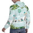 thumbnail image 6 of Haiem Animals Riding Across The Sky Patterned Men's Hoodie with Kangaroo Pocket - Ideal Pullover Sweatshirt for Daily Wear, Travel, and Home-4X-Large, 6 of 7