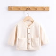 thumbnail image 6 of Laklulu warm in winter baby's double-sided fleece coat, baby's clothes, winter clothes going out（Beige）, 6 of 6