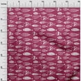 thumbnail image 3 of oneOone Cotton Cambric Magenta Fabric Asian Block Craft Projects Decor Fabric Printed By The Yard 42 Inch Wide, 3 of 4