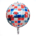 thumbnail image 1 of Globo de película de aluminio, globo redondo 4D, decoración para bodas, fiestas de cumpleaños, globo de papel de aluminio, 1 of 6