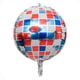thumbnail image 1 of Globo de película de aluminio, globo redondo 4D, decoración para bodas, fiestas de cumpleaños, globo de papel de aluminio, 1 of 6