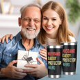 thumbnail image 6 of Cool Dad Gifts for Men, Husband Daddy Protector Tumbler 20oz, Birthday Gifts for Dad Husband, Father''s Day Gifts for Dad Husband Valentines Day Gifts, Christmas Gifts Coffee Cup, 6 of 6