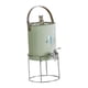 thumbnail image 3 of Dispensador de bebidas con grifo, tetera de frutas de acrílico. Verde, 3 of 9