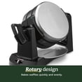 thumbnail image 3 of Waffle Maker Cuisinart Double Flip WAF-F40NAS Stainless Steel, 3 of 6