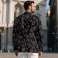 Men’s Ivory Dinner Jacket - Cream Velvet Blazer with Black Satin Lapel | Wedding and Party Formal Sport Coat in off white