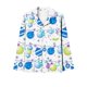 thumbnail image 4 of Puntoco Pijamas para mujer, moda informal para mujer, pijamas navideños con estampado de manga larga, pantalones y blusas casuales, 4 of 5