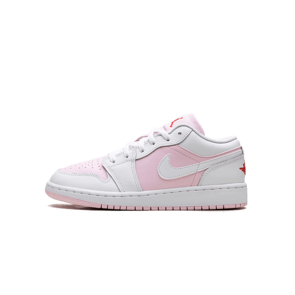 JORDAN GRADE SCHOOL Jordan 1 Low GS "Pink Foam Fire Red White" 553560 608 553560 608 from Stadium Goods