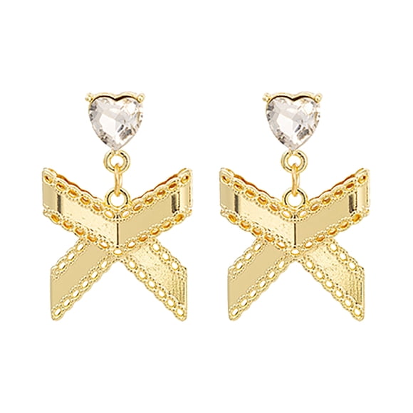 Bow Earrings Jewellery Birthday Proposal Wedding Engagement Earrings