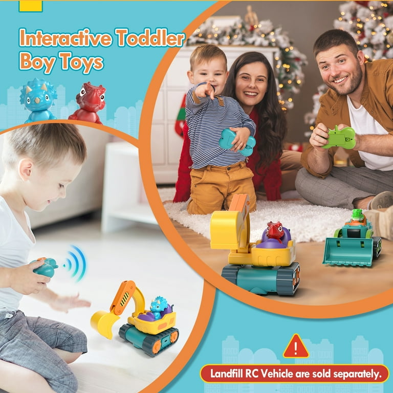 Walmart s Dinosaur RC Car for Toddlers Rechargeable Toy for 2 4 Year Old Boys with Music Walmart