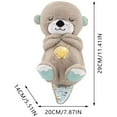 Baby Toy Soothen - Snuggles Otter Portable Plush Sound Machine with