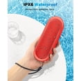 thumbnail image 2 of Altavoces Bluetooth LENRUE Impermeables Portátiles TWS 24h Rojo, 2 of 6
