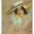 thumbnail image 3 of Alice Pike Barney 20x22 Black Modern Framed Museum Art Print Titled - Spanish Fantasy II (Juliet Fremont), 3 of 5