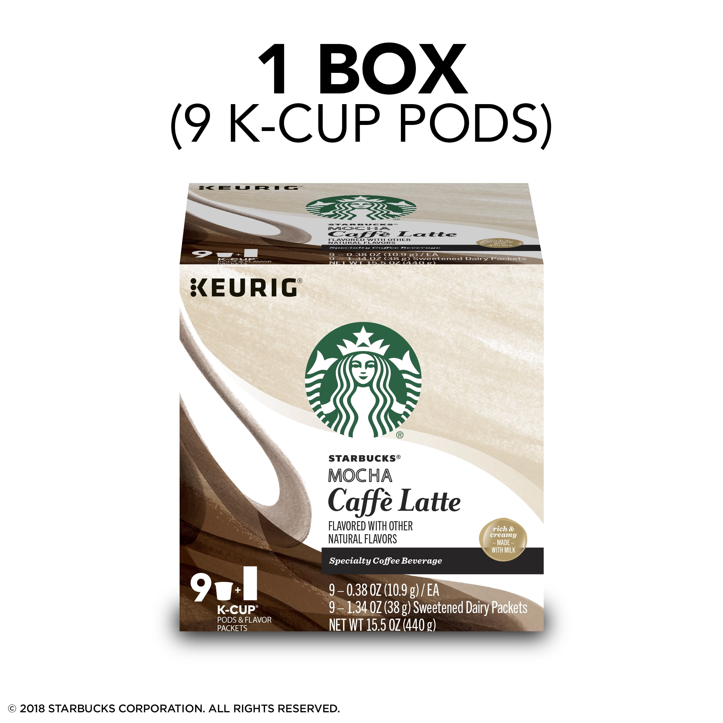 Starbucks Medium Roast K-Cup Coffee 