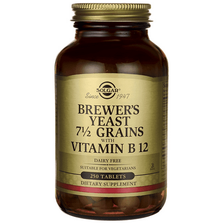 Solgar Brewer's Yeast Grains with Vitamin B12 250