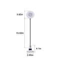 thumbnail image 3 of Lamp Shades for Table Lamps Flexible Gooseneck Table Lamp With Bright LED, USB Powered For Close Work Such As Reading Fine Print, Painting, Sewing, Crafts And Cosmetology Lamp with Usb Port, 3 of 9