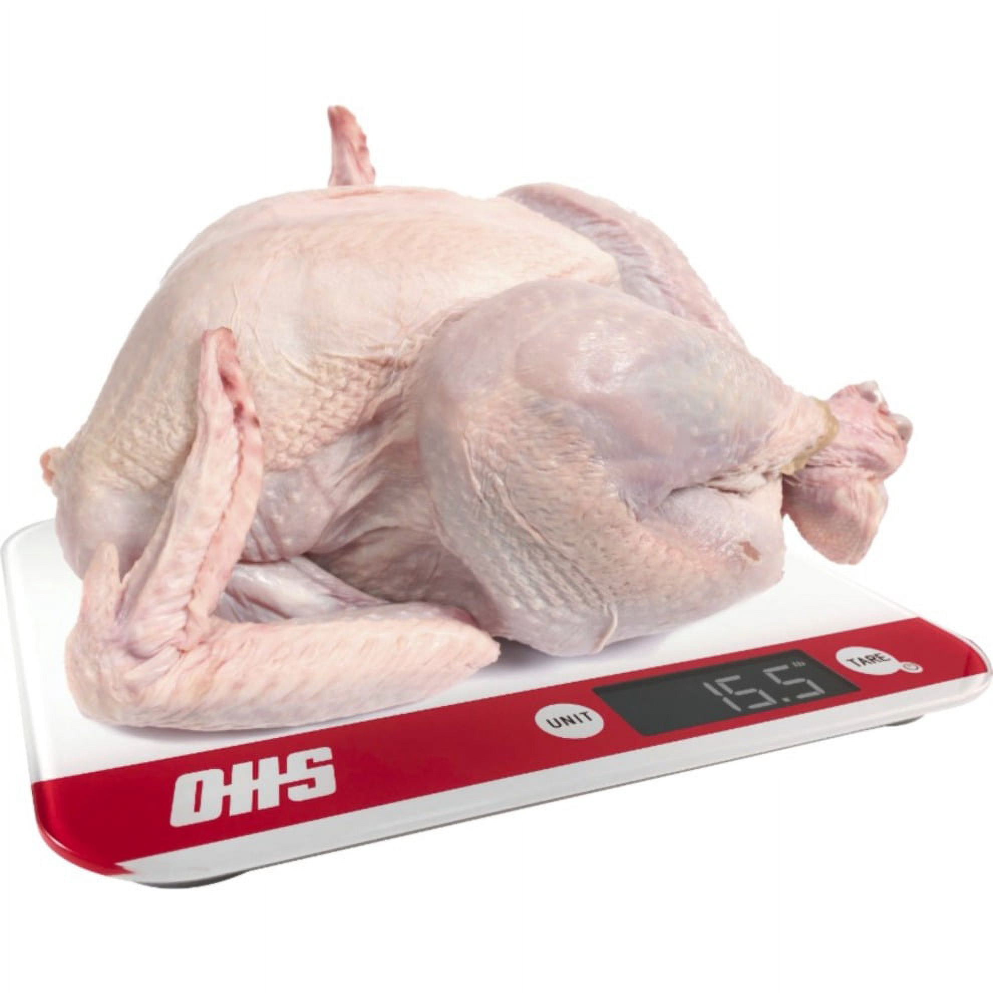 OHS METEOR Tempered Glass Kitchen Scale