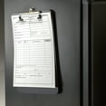 thumbnail image 3 of Officemate Portapapeles Magnético, Plástico Reciclado, Tamaño Carta, Clip de Perfil Bajo, Negro (83215), 3 of 6