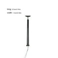 thumbnail image 4 of Model Railway Lamp Micro-Landscape Layout Props LED Lamppost Park Decoration Miniature Ladder Streetlights Crafts Black（Warm Light）, 4 of 7