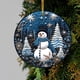 thumbnail image 1 of Adornos navideños, adornos navideños, regalos navideños 2024, colgantes navideños, regalos navideños para familiares y compañeros, colgante redondo para árbol de Navidad., 1 of 7