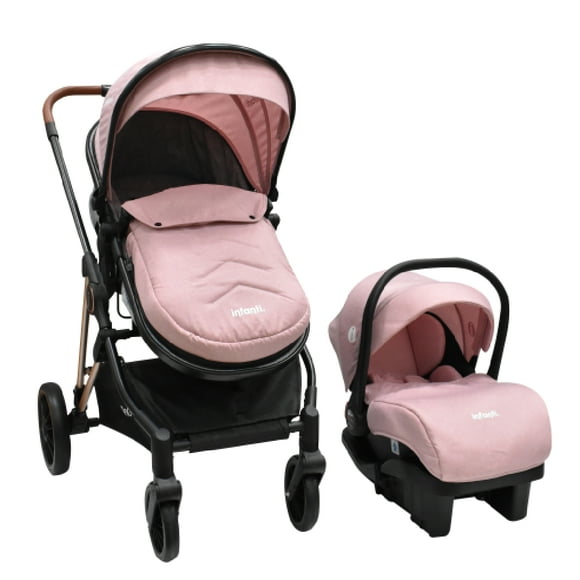 Carriola Infanti Ana Plegado Compacto Rosa