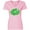 AD-Pink, variant on Inktastic St. Patrick's Day Lucky Lips with White Shamrock Women's V-Neck T-Shirt