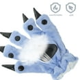thumbnail image 6 of KONTONTY Kids Claw Gloves Party Accessories Blue Plush 1 Pair, 6 of 6