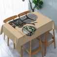 thumbnail image 2 of Yoda Baby Themed Square Tablecloth 54 * 72 Inches Durable Stylish, 2 of 6