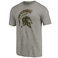 thumbnail image 2 of Men's Gray Michigan State Spartans Prestige Tri-Blend T-Shirt, 2 of 3
