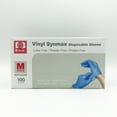 Basic Synmax Vinyl Exam Gloves, 100/Box Medium Latex Free, Powder