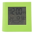 thumbnail image 2 of Reloj Despertador de Doble Energía Con Batería Solar, Pronósicico del Tió, Temperatura, Humedad, Desspertador Para El Hogar, Oficina y Escuela, 2 of 7