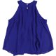 thumbnail image 2 of bar III - Camiseta con cuello halter para mujer, color azul, pequeÃ±a bar III Cabestro, 2 of 2