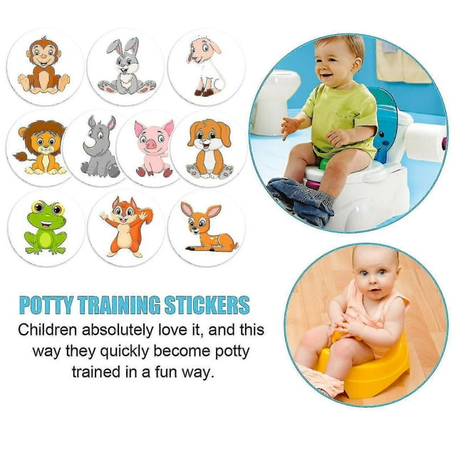 Potty Training Stickers. Potty Training 10 Different Psc. Potty Stickers For The Toilet For Boys And For Girls