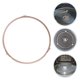 thumbnail image 5 of 2 piezas de soporte de plato giratorio de vidrio para horno microondas, soporte de rodillo de ajuste circular, anillo de rodillo para plato giratorio de microondas, 5 of 8