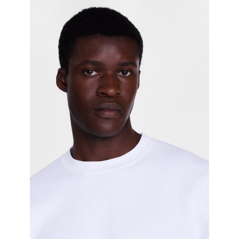Athletic Works Men's Relaxed Fit Crewneck Sweatshirt photo 4