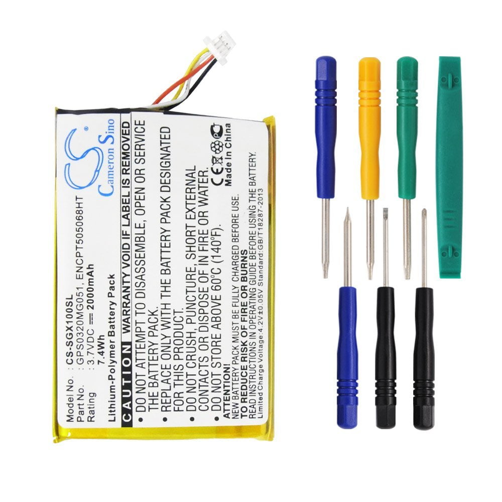 2000mAh Replacement GPS0320MG051, ENCPT505068HT Battery For SkyGolf
