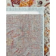 thumbnail image 7 of Unique Loom Baracoa Collection Area Rug - Rumba (5' Square Light Blue/Cream), 7 of 7