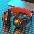thumbnail image 2 of Matoen Bluetooth Headphones Over Ear 15H Playtime Wireless Headset with Microphone HiFi Stereo Foldable Lightweight Deep Bass for Travel Home Office Cellphone Black, 2 of 7