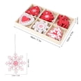 thumbnail image 2 of 24Pcs Beautiful Home Xmas Hanging Ornament Decoration Christmas Tree Decoration Props Gift, 2 of 15