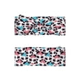 thumbnail image 2 of Wukai Heart Panda Print Baby Bow Headband for Newborn Infant Baby Toddler Girls, 2 of 5