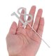 thumbnail image 5 of BRIGHTFUFU Cake Topper En Plata Con Para Pasteles De Cumpleaños Y Aniversarios, 5 of 8